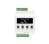 Xnuiasqe Module D'Affichage de Pesée Haute Précision pour Contrôleur, Jauge de Force Montable sur Rail DIN, Sortie 4-20mA et Interface de Communication RS485 - Design de Style Basique.