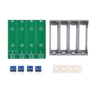Xnuiasqe Module de Test de Résistance Interne Kit de Base de Batterie 21700 DIY Prise de Test de Batterie 4 Voies pour Testeur de Capacité de Batterie 21700 4 Voies