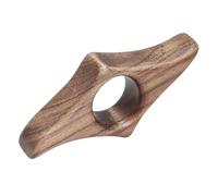 Xnuiasqe Support de Page en Bois de Noyer pour la Lecture, Design à Finition Lisse pour une Expérience de Lecture, pour les Amateurs de Livres, Accessoire.