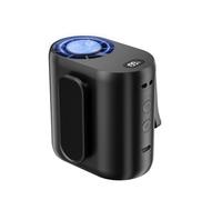 Xnuiasqe Ventilateur Portable à Clip Ceinture avec Refroidisseur Glace 4000 MAh,à Porter Autour du Cou ou à la Ceinture, Idéal pour Le Travail,Le Camping et la Randonnée en Plein Air (Noir)