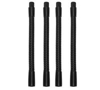 Xnukaw Lampadaire à Col de Cygne, Tuyau Flexible en Aluminium de Calibre | Aluminium Noir Résistant à L'usure, Pliable à 360 °, Remplace le Tuyau cassé, Raccord de Lampe à Monter Soi-même
