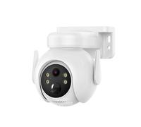 XO Caméra de surveillance CR10 WiFi 2K IP 360° 7800mAh Blanc avec alarme