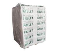 Xodo Store - Couvre-palette protectrice contre les UV en Polyéthylène (PE) résistant à l'eau, pour palettes de granulés, Dimensions : 1250 x 1150 x 2100 mm, Lot de 1