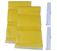 Xoeryoy 2 Rouleaux de Ruban adhésif pour Arbre à Mouches Lanterne tachetée 9, 84 Pouces X 9, 84 Pieds Ruban adhésif Double Face pour la Protection des Arbres fruitiers avec 8 Attaches