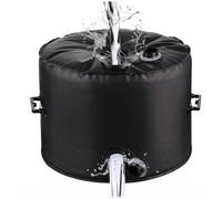 Xoeryoy Base de Parapluie Rechargeable, Sac à Eau de Poids Base Parapluie Rond 9, 8 Pouces, Sac Poids d'eau Robuste jusqu'à 88 LB,