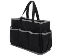 Xoeryoy Sac à Outils de Jardinage, Sac Organisateur d'outils de Jardin en Toile Robuste, fourre-Tout Jardinage capacité avec Plusieurs Poches -, 17 Pouces ; 1