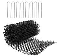 Xoeryoy Tapis de Dissuasion pour Chat, Bouchon de Jardin pour Chat, Tapis répulsif pour, Bande Plate piquants, Dissuasion pour Creuser des Chiens, pour intérieur et extérieur, M