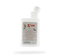 X'OIL - Bouteille En Plastique Pour Mélange 2 Temps - Essence Et Huile - Système De Graduation - 21 x 10,5 x 8,5 cm