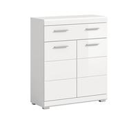 xonox.home Bad Scout X06A9703 Armoire de Salle de Bain en Blanc Imitation Blanc Brillant Env. 74 x 88 x 31 cm
