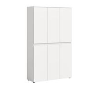 xonox.Home Scarpa Armoire Multi-usages Blanc 105 x 175 x 37 cm