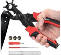 XOOL Perforateur Ceinture Cuir Rapport de levier Travail sans fatigue Boucle