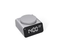 XOOPAR Réveil Bluetooth REDDI Aluminium Argent