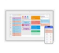 XORO CPF 10 E1 Calendrier familial numérique à écran tactile de 10" - Cadre photo Wi-Fi avec calendrier, tâches, planification des repas - Écran 1280 x 800 - Mémoire de 16 Go - Organisateur familial