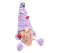 xowwyue Décorations De Nains De Noël - Décor de Naine de Fêtes | Ornement de GNOME à Longues Jambes pour Bureau - pour Décoration Familiale d'Intérieur, Fête d'hiver, Bureau, Bibliothèque
