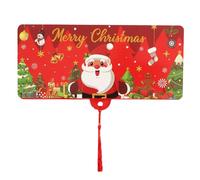 xowwyue Porte-Billets de Noël pour Argent Liquide | Porte-Cartes pour Espèces - Pochettes Festives avec Pompon pour Cadeaux - Cadeaux pour Ados Femmes Papa Garçons Maman Hommes Filles Fête