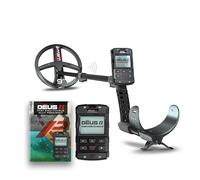 XP Deus II RC: détecteur de métaux pour Adultes, Disque FMF 22cm | Trésors et reliques, télécommande sans fil, disque multifréquence rapide 22cm, canne S-télescopique (DEUS2-22FMFRC)