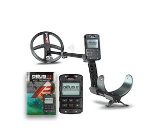 XP Deus II RC: détecteur de métaux pour Adultes, Disque FMF 22cm | Trésors et reliques, télécommande sans fil, disque multifréquence rapide 22cm, canne S-télescopique (DEUS2-22FMFRC)