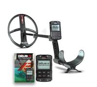 XP Deus II RC: détecteur de métaux pour Adultes, Disque FMF 34x28cm | Trésors et reliques, télécommande sans fil, disque multifréquence rapide 34x28cm, canne S-télescopique (DEUS2-34FMFRC)