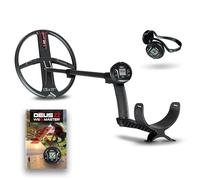XP Deus II WS6 Master: détecteur de métaux, Disque FMF 34x28cm, Casque | Configuration ultra-légère, casque/unité de contrôle sans fil WS6, disque multifréquence rapide 34x28cm (DEUS2-34FMFWS6)