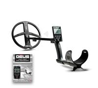XP Metal Detectors Deus - étanche à la Pluie & entièrement sans Fil, pour la Recherche de trésor et Relique - avec Disque X35 28cm (35 fréquences), télécommande & Canne S-Telescopic (DEUS28X35RCFE)