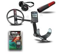 XP Metal Detectors Deus II - Pack avec disque FMF de 11" et pinpointer MI-6 & casque WSAII - Étanche et entièrement sans fil - avec télécommande & canne S-Telescopic (DEUS2-28FMFRCFE + MI-6 + WSAII)