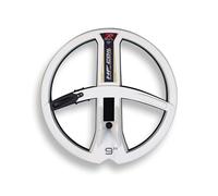 XP Metal Detectors Disque HF 22cm et Bas de Canne, Compatible Deus et ORX | Disque 22cm à 21 hautes fréquences (jusqu'à 59 kHz), protège-disque, bas de canne, batterie incluse, pour DEUS et ORX (D01HF)