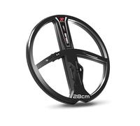 XP Metal Detectors Disque X35 28cm et Bas de Canne, Compatible Deus et ORX | 35 fréquences (de 4 à 28 kHz), disque 28cm sans fil et étanche, protège-disque, bas de canne, compatible DEUS et ORX (D28X35)