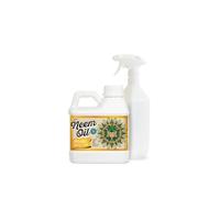 Xpert Nutrients Huile de Neem 1L + Pulvérisateur pratique | Huile de Neem naturelle avec émulsifiant | Soin naturel des plantes pour plantes d'intérieur et d'extérieur | Pour plantes d'intérieur et de