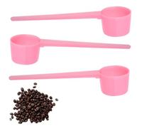 XPEX 3 Pièces 5g cuillere doseuse gramme Cuillère Doseuse, Mesureur Protéine Poudre Café, Cuillères à Mesurer avec Graduation 5 g, cuillère doseuse café pour La Cuisine Le Thé（rose）