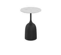 XPJYUA Table Basse Ronde Table d'appoint esthétique | Glam Minimaliste Gain de place Unique Premium Nordic Couchtisch Bibliothèque Meubles