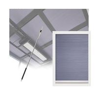 XPLKQXE Stores pour Puits Lumière pour Fenêtres Plafond, Couvertures Puits Lumière, Design Alvéolaire Stores pour Fenêtres Véranda Inclinées(120x120cm)