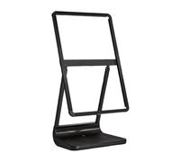 XPLKQXE Support Signalétique Sur Pied, À Angle Réglable Porte-affiche, Robuste Support D'affichage Sur Socle Pour Centres Commerciaux(23.6x16.5x47in/2pcs)