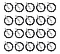 XPOOP 40 Pièces Joints Torique et Broches Bague d'impact Boulonneuse a Choc Accessoires Douilles à Chocs Accessoires pour Échafaudages 1/2 hocs Roulement à Aiguille