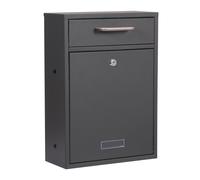 XPOtool Boîte aux lettres V52 Boite murale Anthracite Postbox Verrouillable