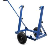 XPOtool Chariot porte-plaques 200kg max. Pneus Supports réglables 280-830mm Acier Transport Atelier