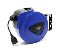 XPOtool Enrouleur Tuyau automatique 20m Dévidoir pivotable 180° Support Tuyau