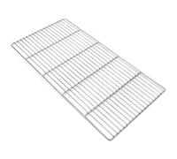 XPOtool Grille de barbecue Carrée en Acier fin 58 x 30 cm Support Acier inox