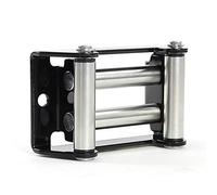 XPOtool Guide-câble de treuil avec 907-1587kg - 130 x 80 x 50 mm - avec 4 Rouleaux - distance des trous de 109 mm