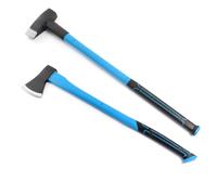 XPOtool Jeu Hache à fendre 1500g Hache merlin 3,6kg Manche Fibre de verre Jardin