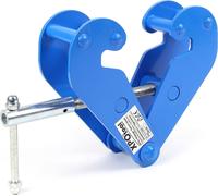 XPOtool Pince à poutre 2T Levage de charges Largeur de bride 75-230mm Poutres en H Serrage Fixation