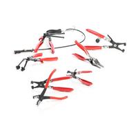 XPOtool Pince pour colliers de serrage Tuyaux Set Pince à colliers Durits 9 pcs. Outil Automobile
