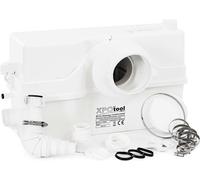XPOtool Pompe de relevage 4/2 – 800 W – 10200 l/h – Refoulement 9 m/90 m – Pour Eaux usées chargées WC – Station de Pompage Assainissement