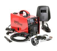 Wiltec Poste à souder MIG à Onduleur - technologie IGBT, pour Soudage MIG/MMA - 40-160 A - avec Fil fourré, Électrodes, Chalumeau et Accessoires