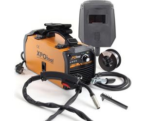 XPOtool Poste de soudage MIG100 Inverter FCAW – Sans gaz, avec Dévidoir Fil fourré – Flux et IGBT – Soudure