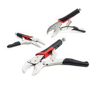XPOtool Set de 3 Pinces-étau Pince à long bec Pince de sertissage avec Poignée 175/250mm Maintien