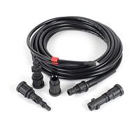 XPOtool Tuyau Déboucheur Canalisation 15m 4 Adaptateurs pour Nettoyeur de haute pression 160bars