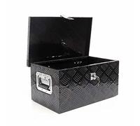 XPOtool Werkzeugbox Alu 50,8x30,5x24cm Schwarze Transportbox Werkzeugkiste inkl. Schlüssel