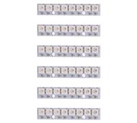 Xptieeck 6pièces 8 X WS2812B 5050 RGB Conduite, Panneau de Lumieres de LED, Bande en Couleur Integree pour NAZE32 CC3D