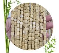 Xrdbfd Rideau De Perles en Bois Naturel,Rideaux De Perles pour Portes,Rideau De Porte Anti-Mouche,Rideaux en Perles Brins Suspendus,Panneaux De Séparation De Décoration pour Maison,70strands-70x150cm
