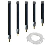 XRMXF Barre d'aération pour Bassin à carpes koï, bulleur Nano Auto-noyant, diffuseur d'air pour aération et oxygénation du Bassin de Jardin (65cm)